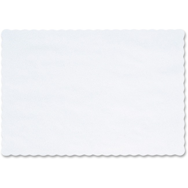 Hoffmaster Scalloped Edge Paper Placemat