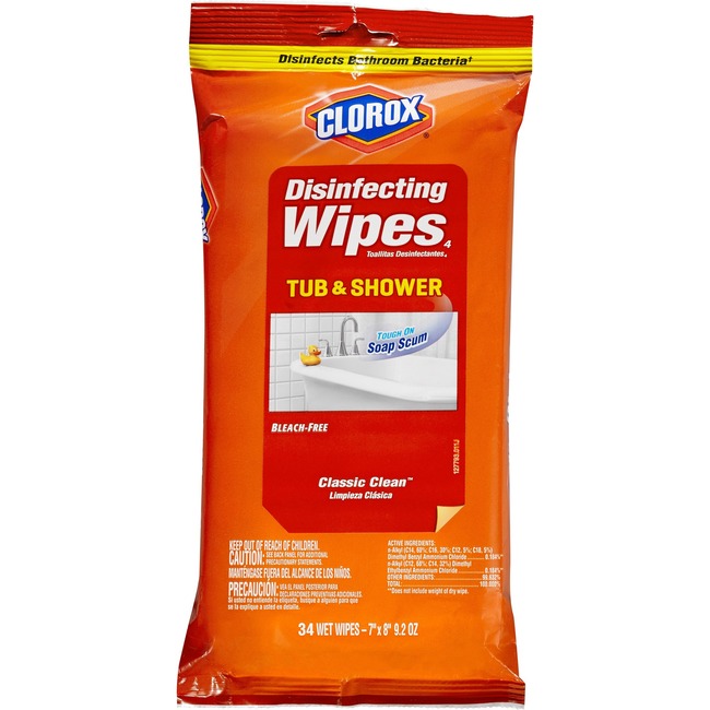 Clorox Disinfecting Wipes Tub and Shower