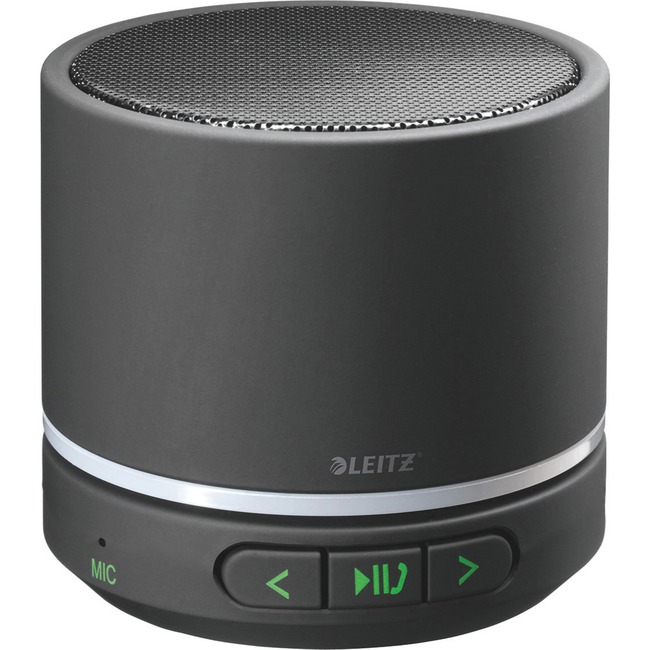 Leitz Speaker System - Wireless Speaker(s) - Portable - Battery Rechargeable - Black