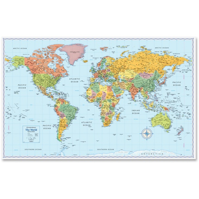 Rand McNally Advantus World Wall Map