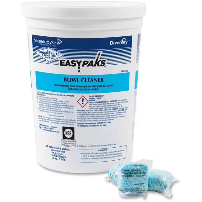 Diversey EasyPaks Bowl Cleaner