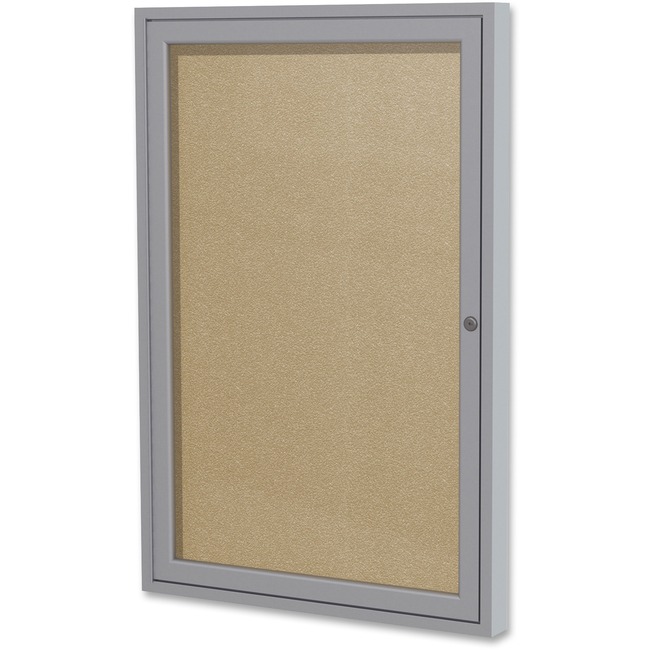 Ghent 1-door Enclosed Vinyl Bulletin Board