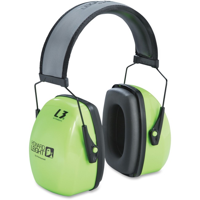 Howard Leight Hi-Visibility L3HV Headband Earmuffs