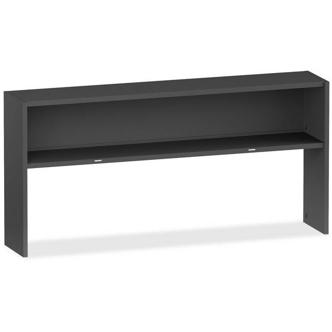Lorell 97000 Modular Desking Charcoal Stack-on Hutch