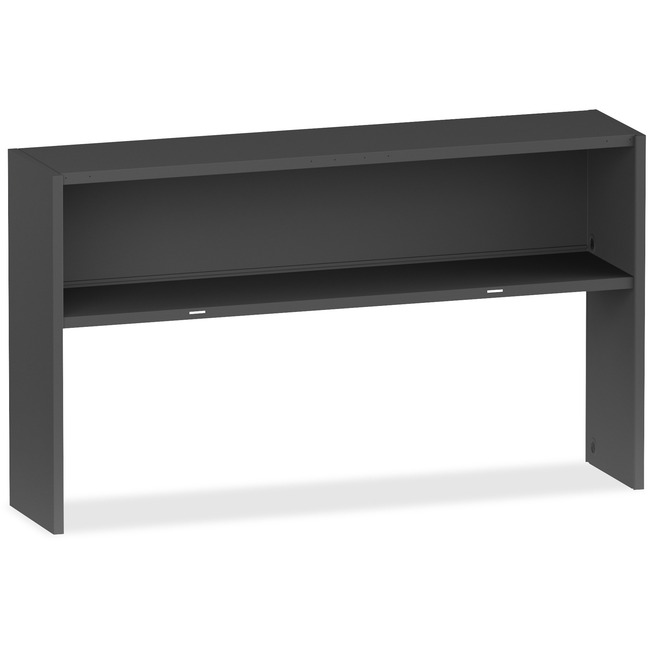 Lorell 97000 Modular Desking Charcoal Stack-on Hutch