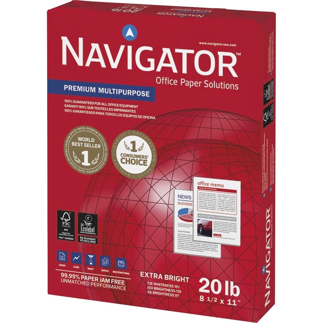 Navigator Laser, Inkjet Print Copy & Multipurpose Paper