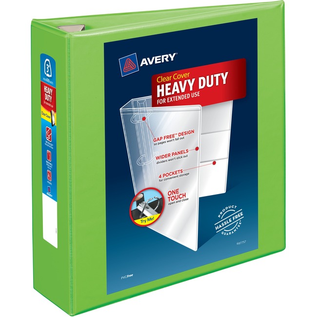 Avery Heavy-Duty View Binders with Locking One Touch EZD Rings