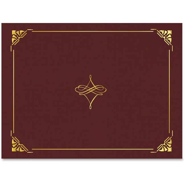 Geographics Gold Foil Border Certificate Holder