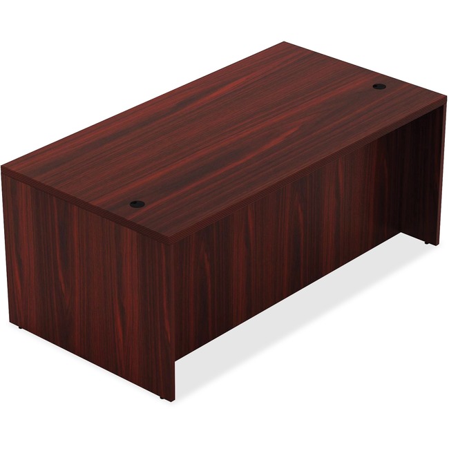 Lorell Chateau Series Mahogany Laminate Desking