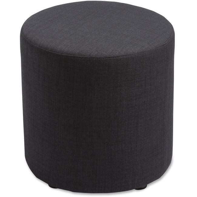 Lorell Fabric Cylinder Ottoman