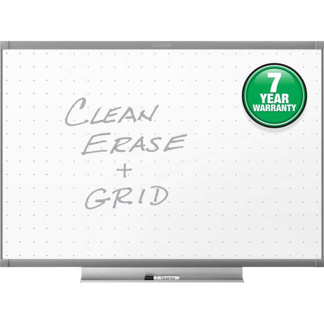 Quartet® Prestige® 2 Total Erase®Whiteboard, 8' x 4', Graphite Finish Frame