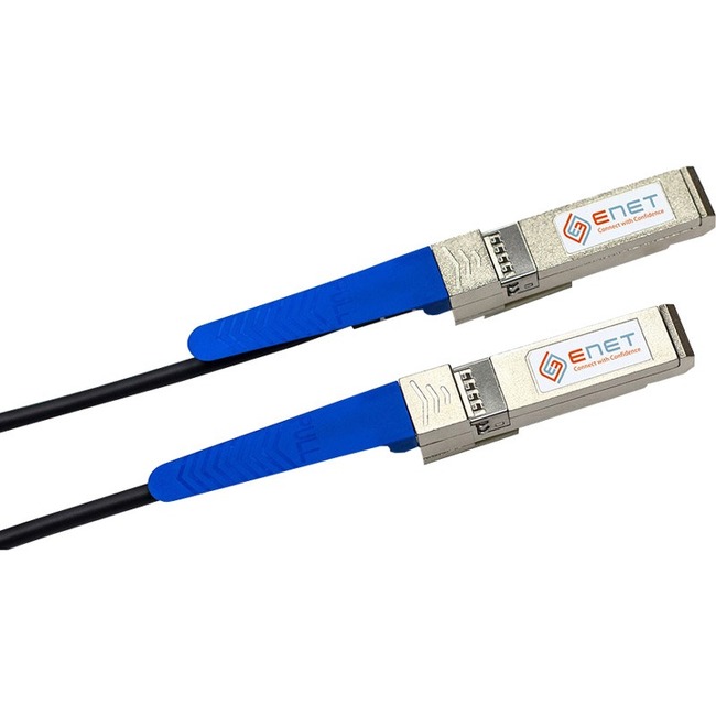 ENET Fortinet to Qlogic Compatible TAA Compliant Functionally Identical 10GBASE-CU SFP+ Direct-Attach Cable (DAC) Passive 1m