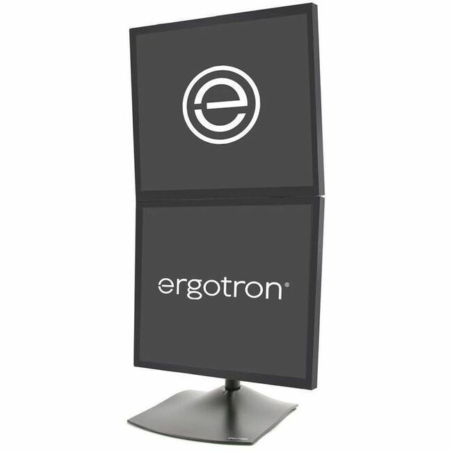 Ergotron DS100 Dual-Monitor Desk Stand, Vertical