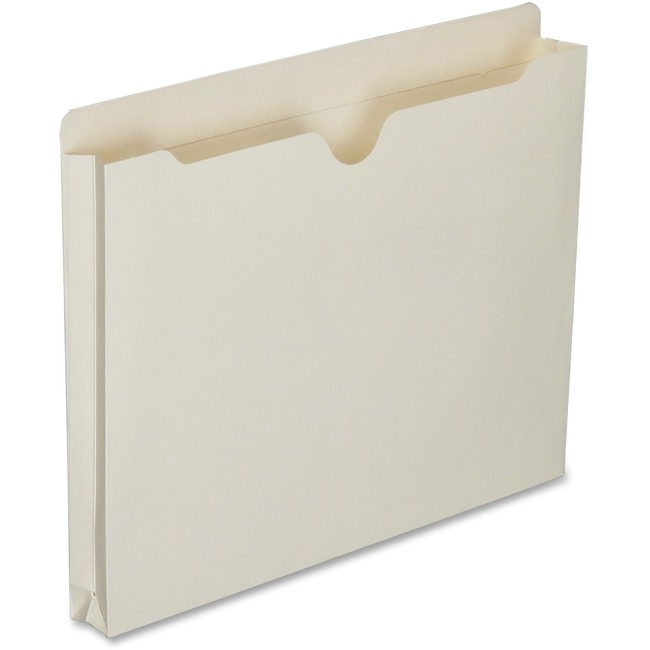 SKILCRAFT Double-ply Tab Expanding Manila File Jackets