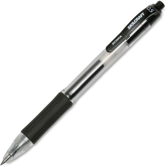 SKILCRAFT Zebra Fine Point Retractable Gel Pen
