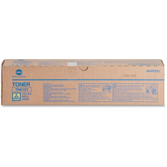 Konica Minolta TN-610Y Original Toner Cartridge