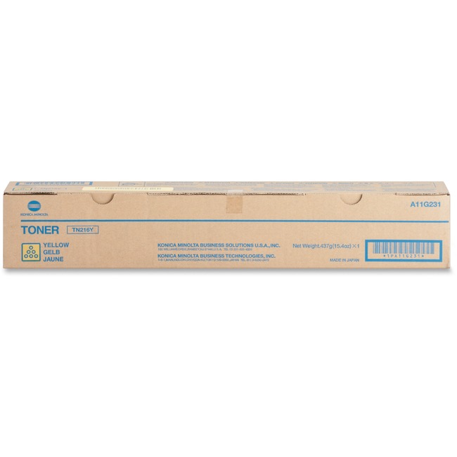 Konica Minolta TN-216Y Original Toner Cartridge