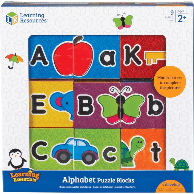 Learning Resources Alphabet Puzzle Blocks