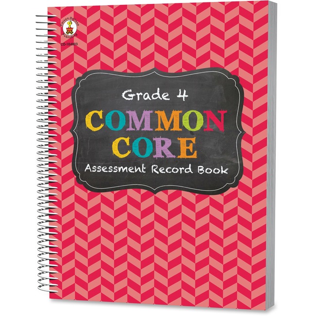 Carson-Dellosa CC Grade 4 Assessment Record Book