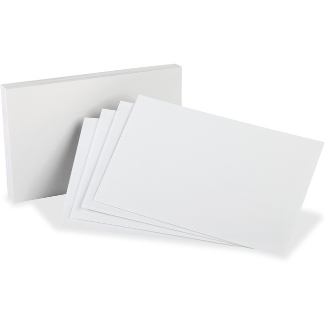 Oxford Blank Index Cards