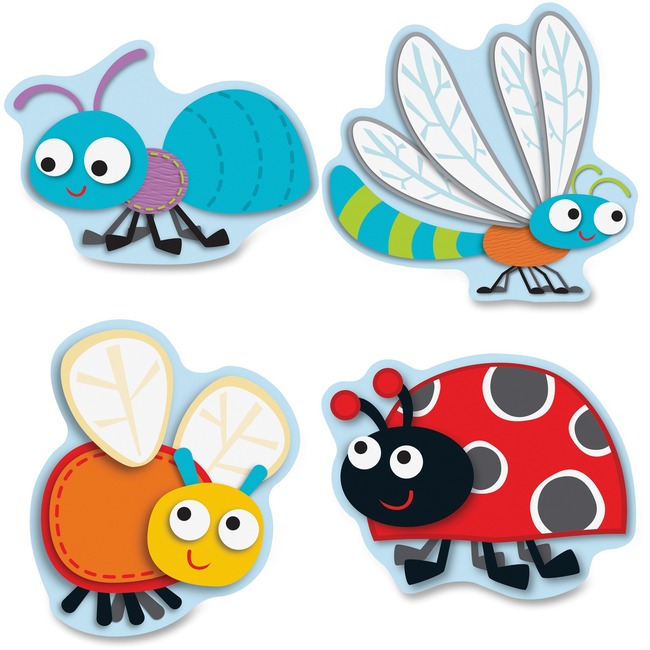 Carson-Dellosa Buggy For Bugs Cut-Outs Set