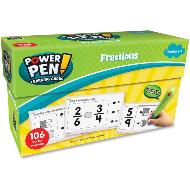 Teacher Created Resources Power Pen Learn Fractions Set