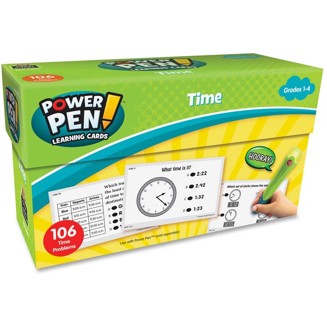 Teacher Created Resources Power Pen Learning Time Cards