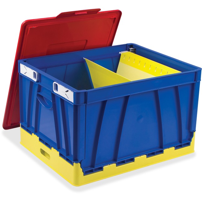Storex 4 Piece Collapsible Crates
