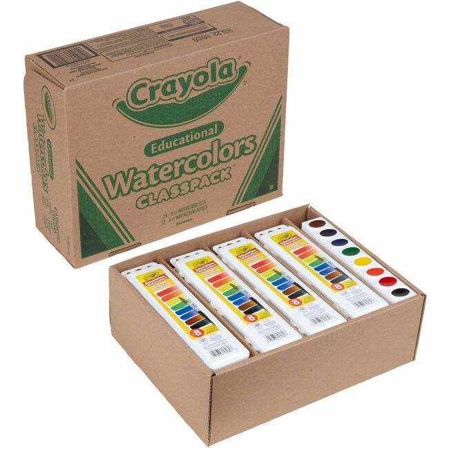 Crayola Educational Watercolors Classpack