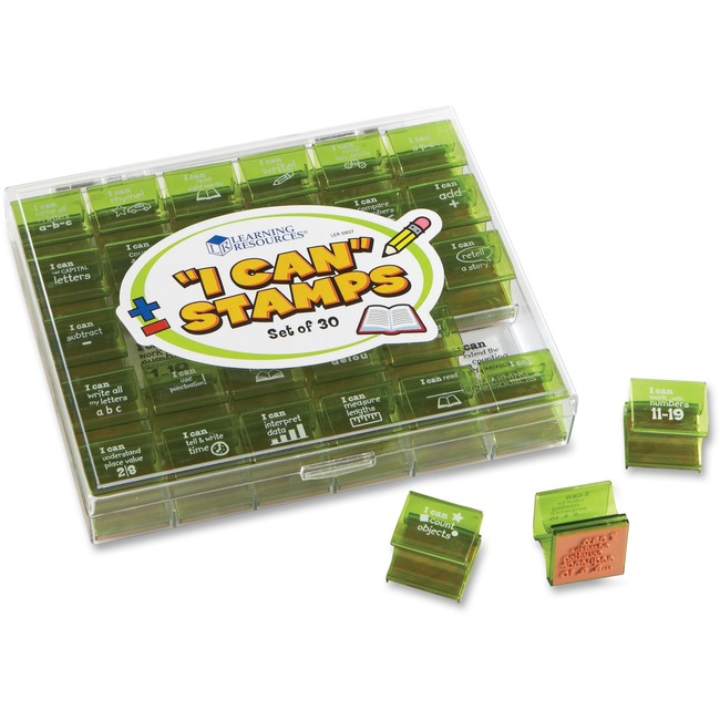 Learning Resources Gr K-1 I Can Stamps Set