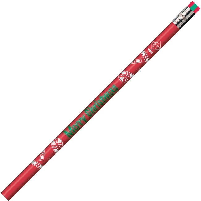 Moon Products Merry Christmas Themed Pencils