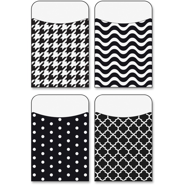 Trend Black/White Terrific Pockets Variety Pack