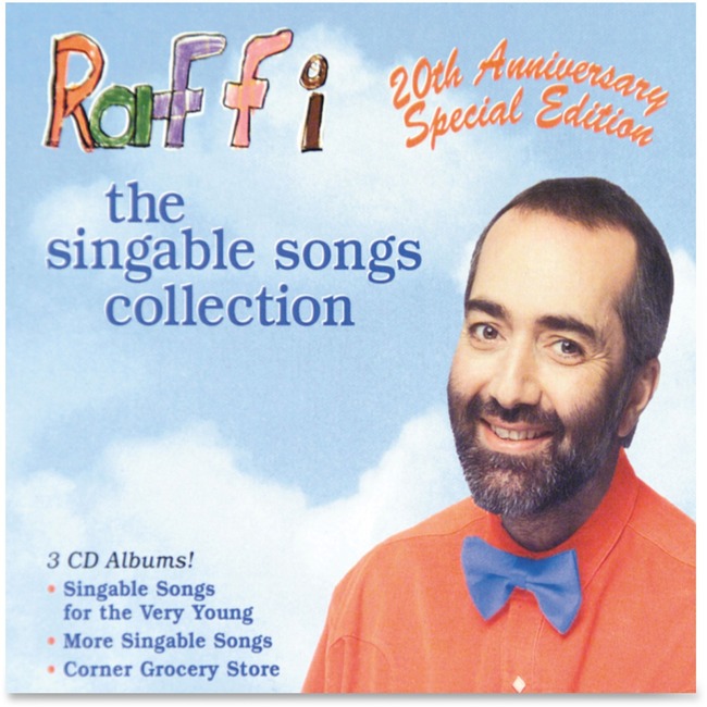 Flipside Raffi's Singable Songs 3-CD Set