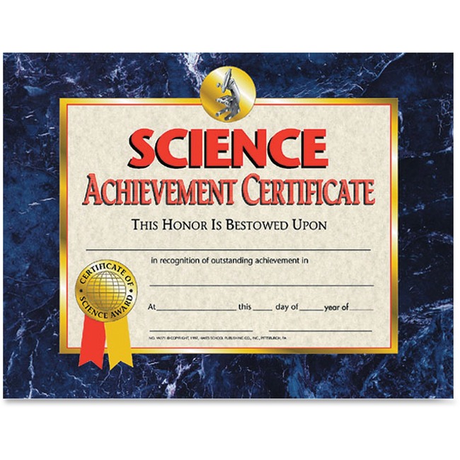 Flipside Science Achievement Certificate
