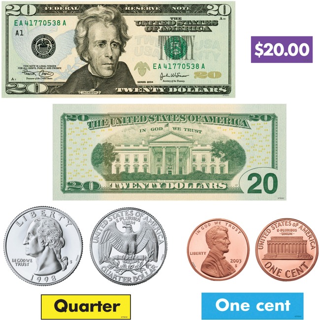 Trend US Money Bulletin Board Set