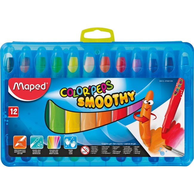 Helix Duo Color'Peps Smoothy Gel Crayons Kit