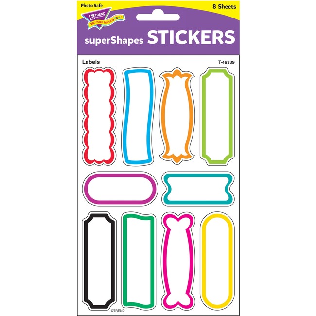 Trend Large Labels superShapes Stickers