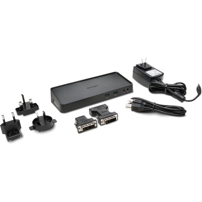 Kensington SD3600 5Gbps USB 3.0 Dual 2K Docking Station - HDMI/DVI-I/VGA - Windows