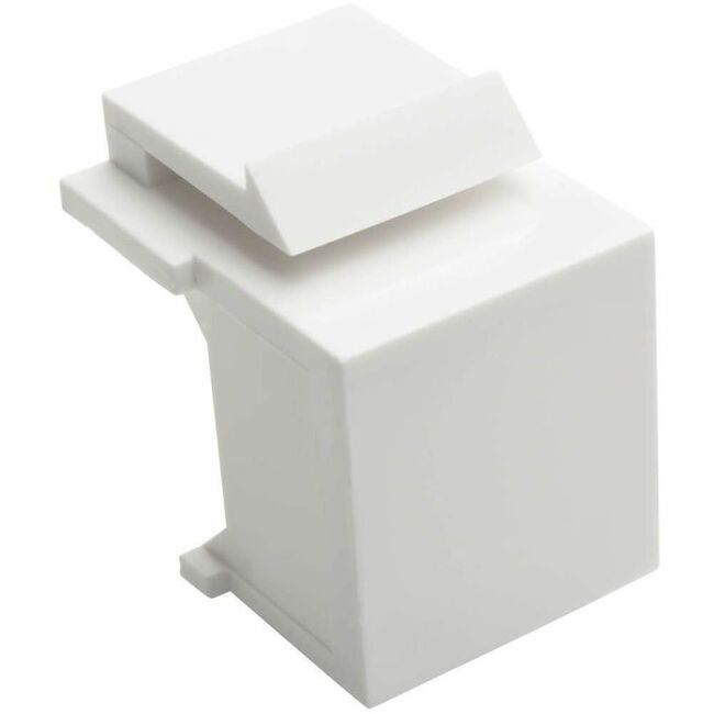 Tripp Lite series Snap-In Blank Keystone Jack Insert, White, 10 Pack