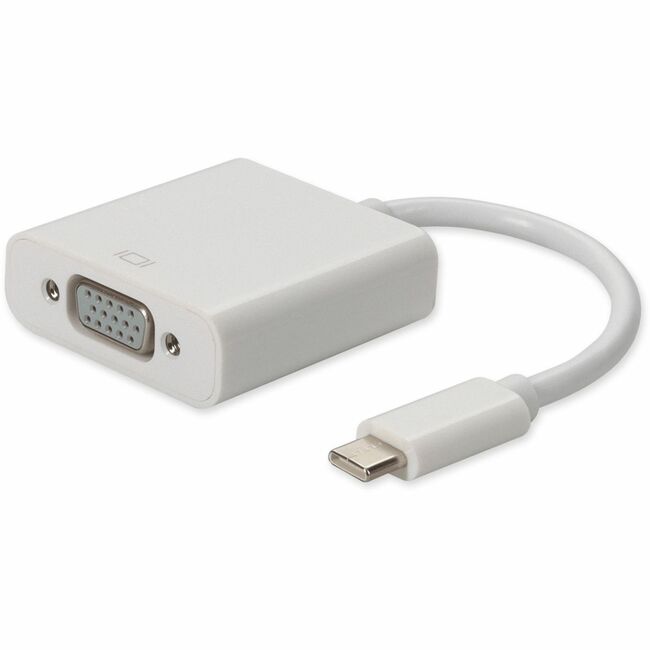 AddOn USB 3.1 (C) Male to VGA Female White Adapter