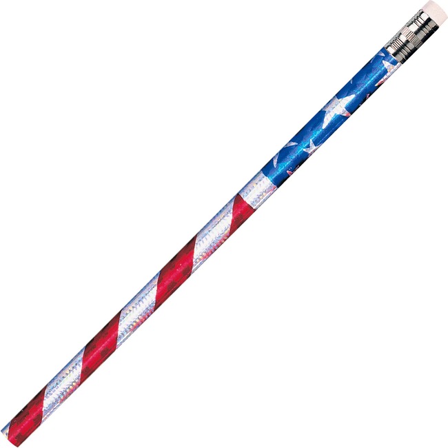 Moon Products Stars/Stripes Glitz Pencils