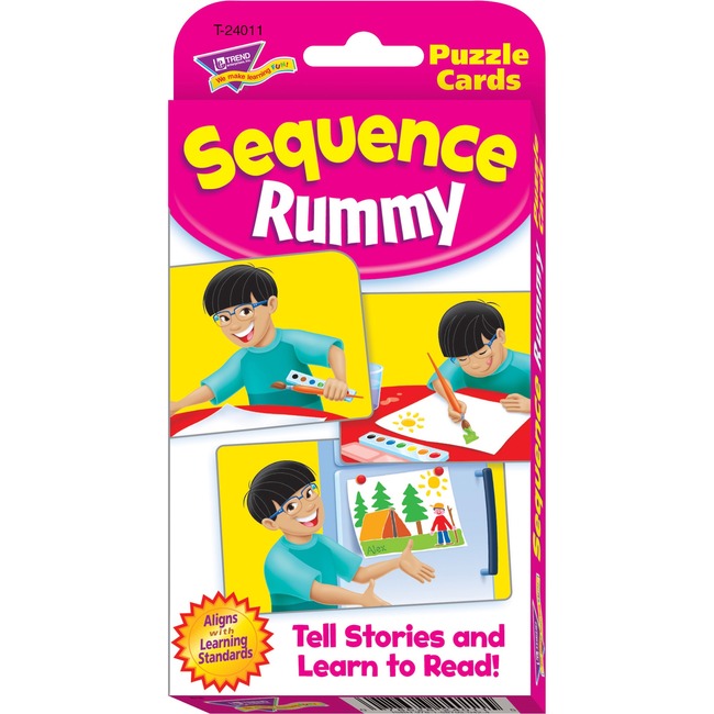 Trend Sequence Rummy Challenge Cards