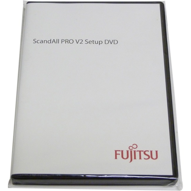 Fujitsu ScandAll PRO v.2.0 Standard - License and Media - 1 License - OCR Utility - DVD-ROM - PC - Windows Supported