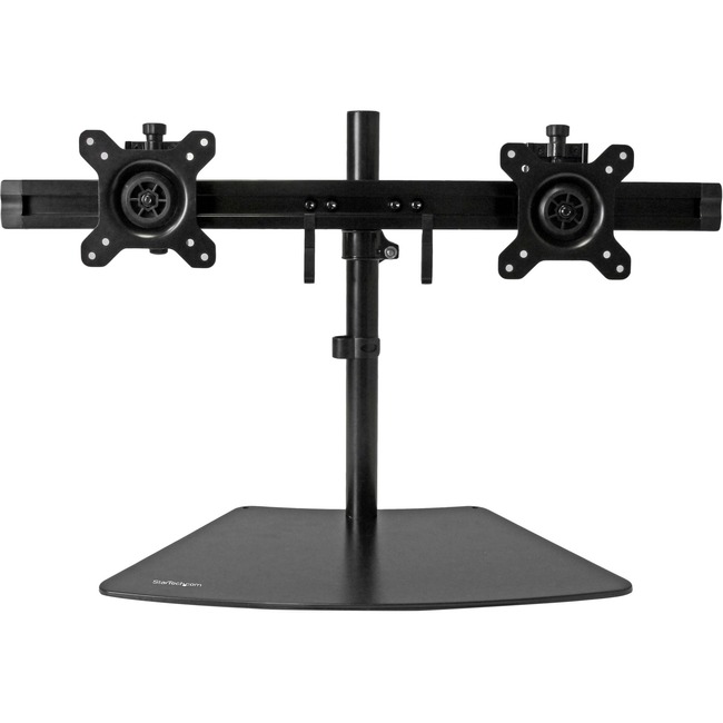 StarTech.com Dual Monitor Stand - Crossbar - Supports Monitors up to 24" - Vesa Mount - Adjustable Computer Monitor Arm_subImage_1