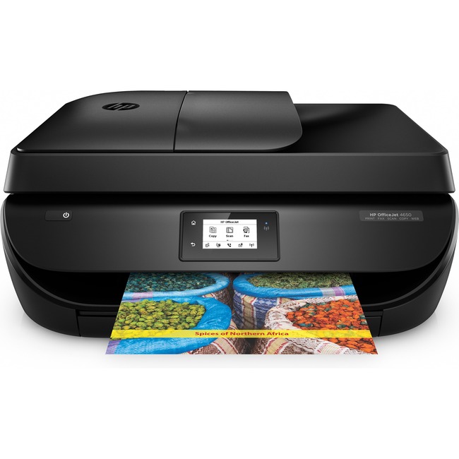HP Officejet 4650 Inkjet Multifunction Printer - Color - Plain Paper Print - Desktop