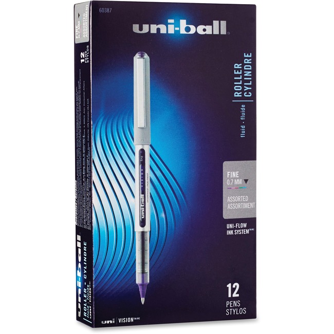 Uni-Ball Vision Fine Rollerball Pens