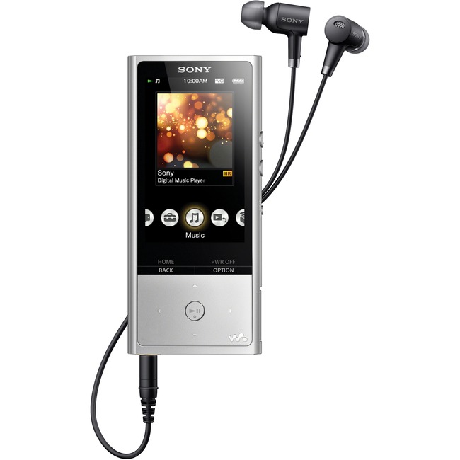 Sony Walkman Nw Zx100hn 128 Gb Flash Mp3 Player Silver Nwzx100hnsm