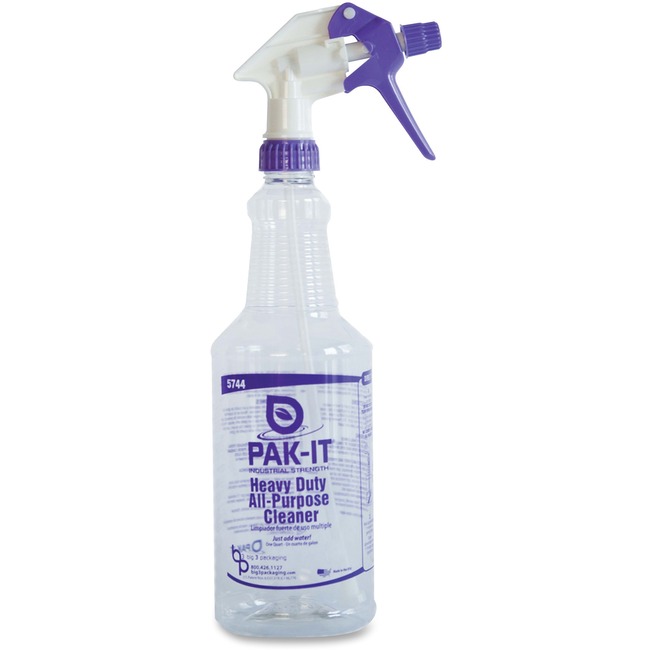 Big 3 Packaging Pak-It All-Purpose Cleaner Spray Bottle