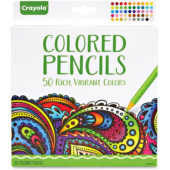 Crayola 50-count Colored Pencils