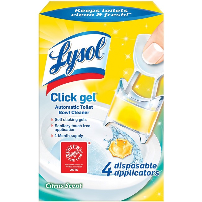 Lysol Citrus Click Gel Toilet Cleaner